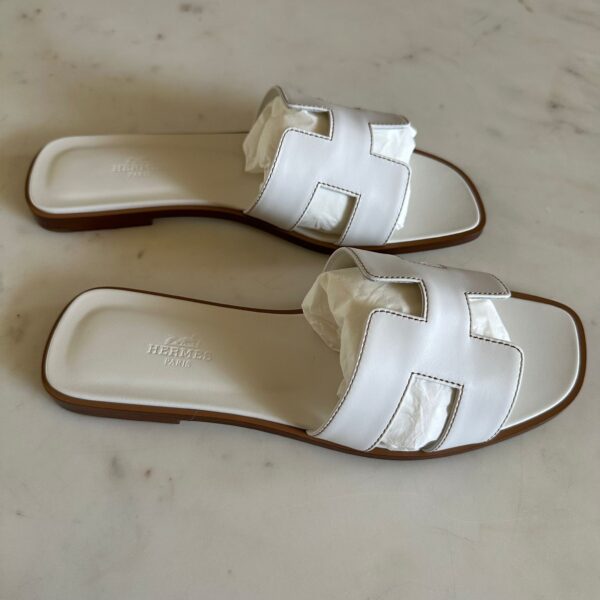 BN ORANS IN WHITE LEATHER - Image 4